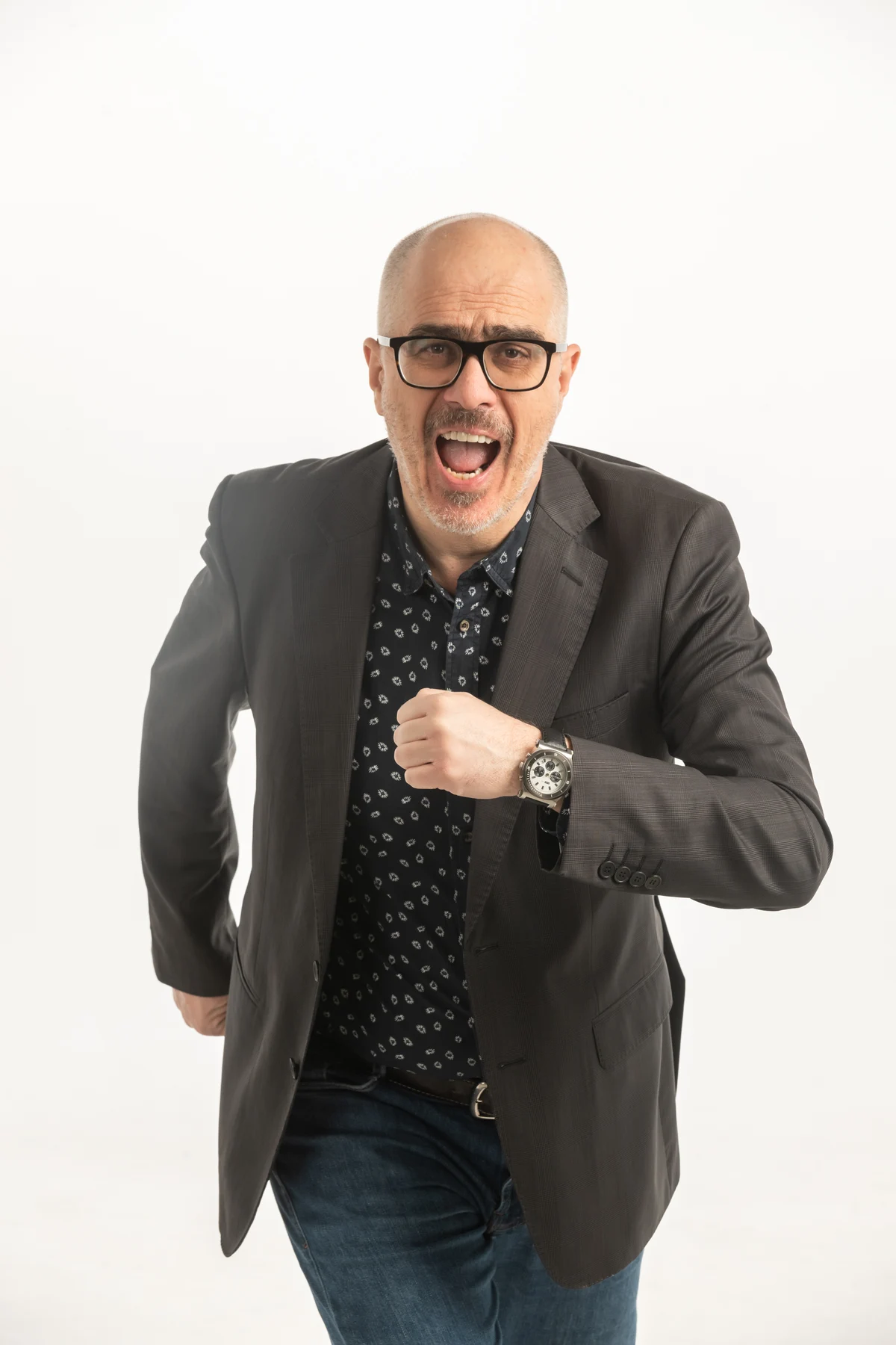 Vagelis Charisopoulos comedian portrait