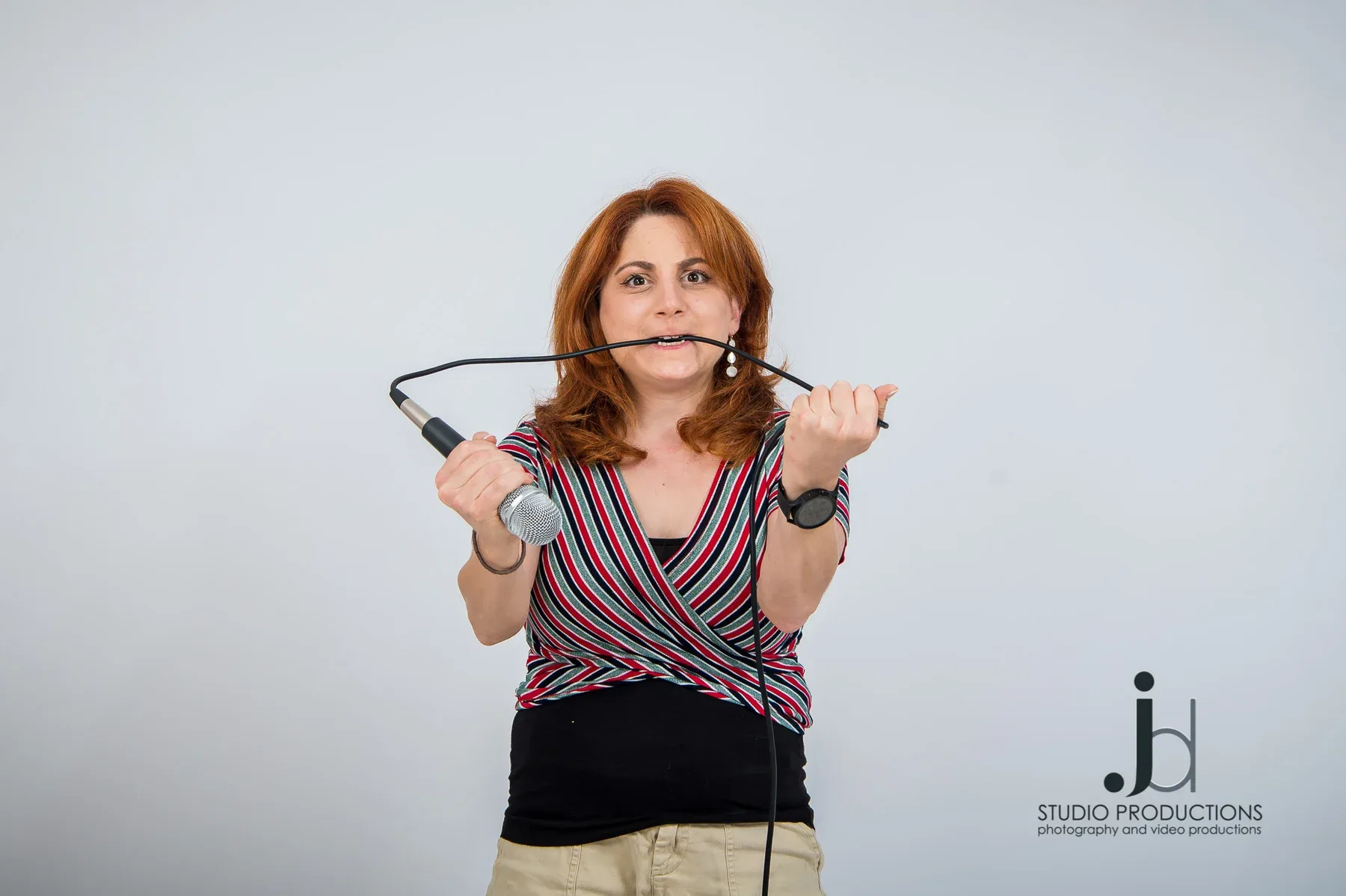 Despo Leontiou comedian portrait